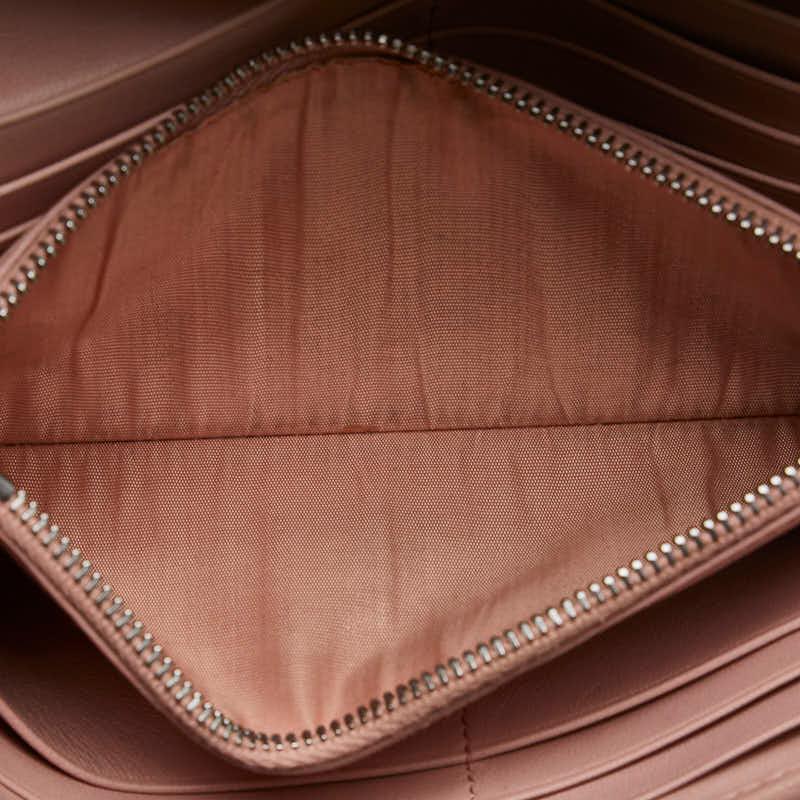 miu miu（ミュウミュウ） マテラッセ ビジュー 長財布 5MH109 ピンク