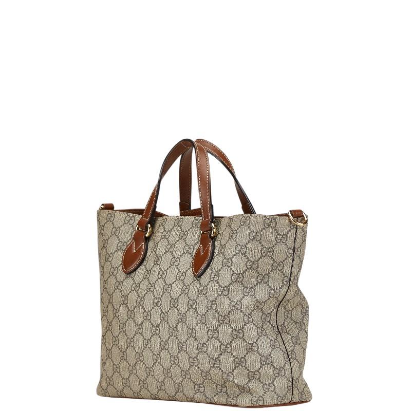 GUCCI（グッチ） GGスプリーム ハンドバッグ ショルダーバッグ 2WAY