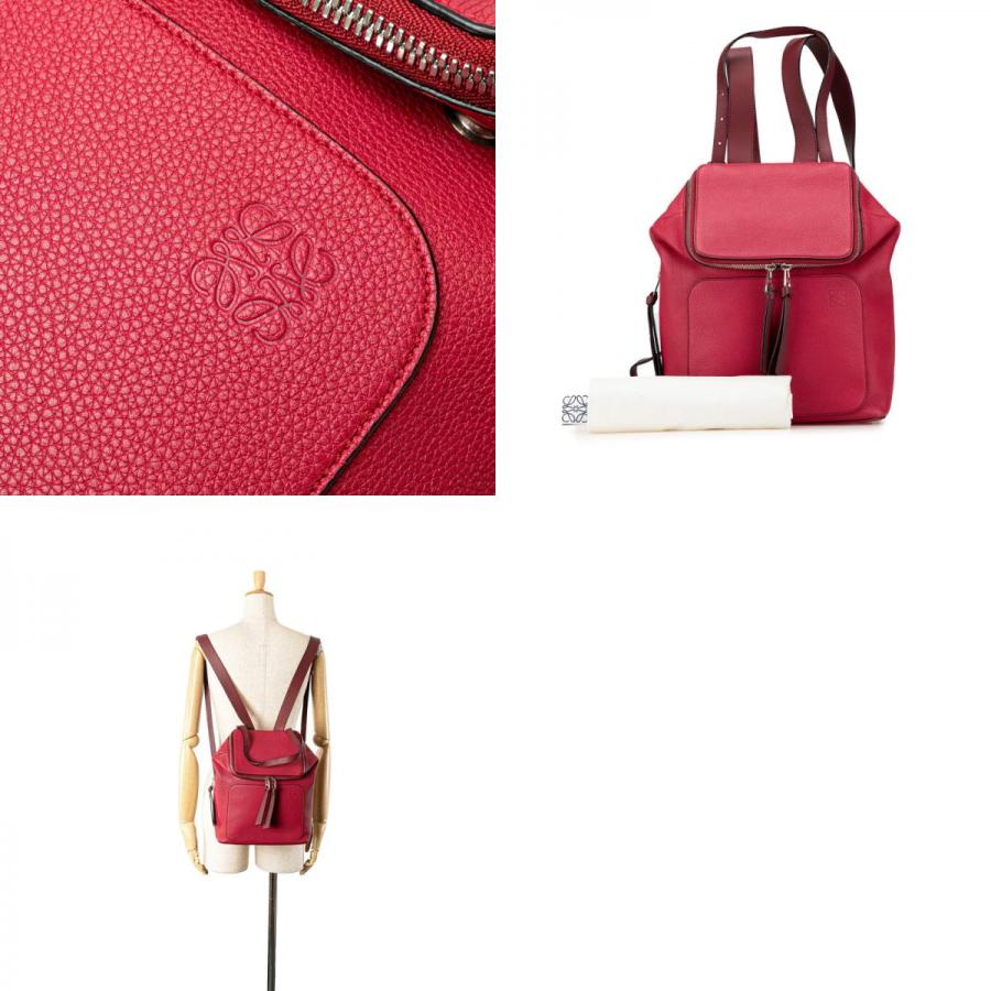 LOEWE ロエベ ゴヤスモール リュック バックパック レッド LOEWE ロエベ ゴヤスモール リュック バックパック レッド