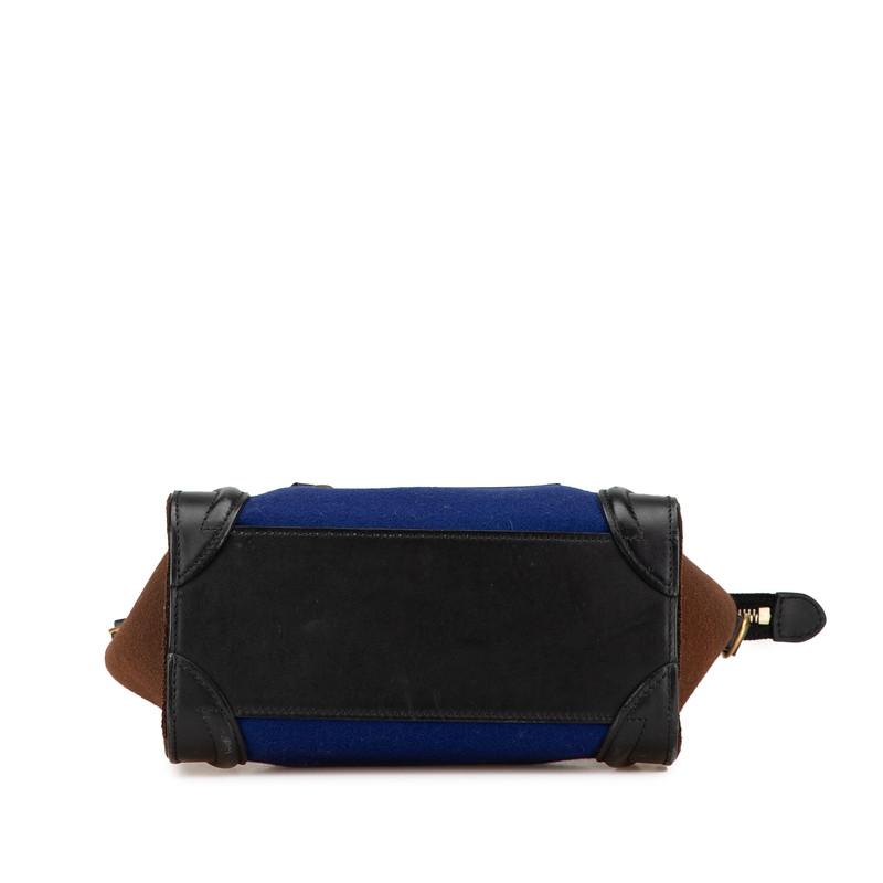CELINE（セリーヌ） ラゲージ ナノショッパー トリコロール 
