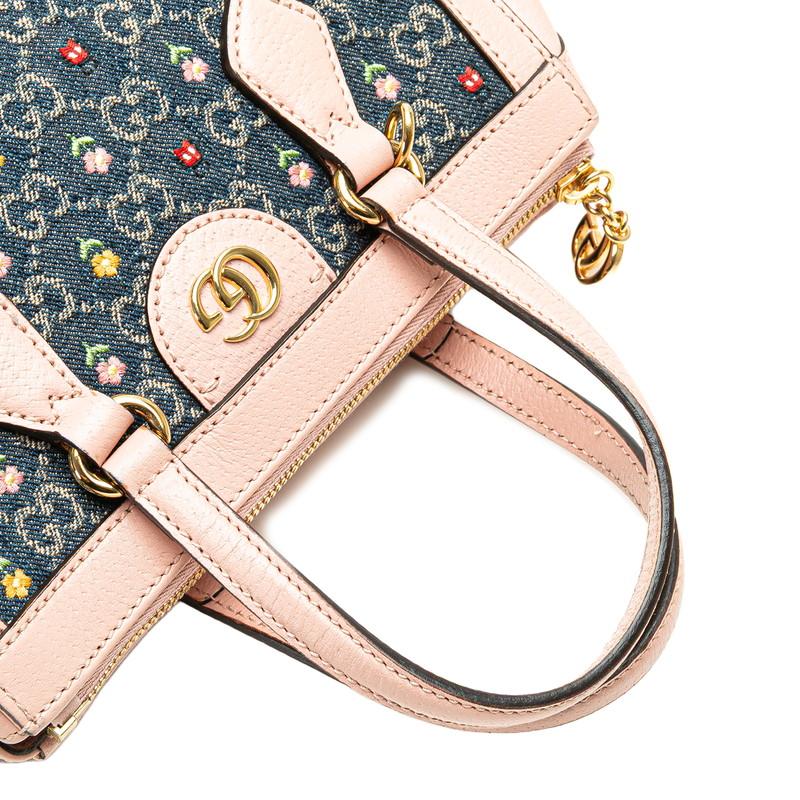 グッチ　GUCCI ボストンバッグ　花柄　大容量　レディース　ハンドバッグ グッチ GUCCI ボストンバッグ 花柄 キャンバス レザー 総柄 マルチ