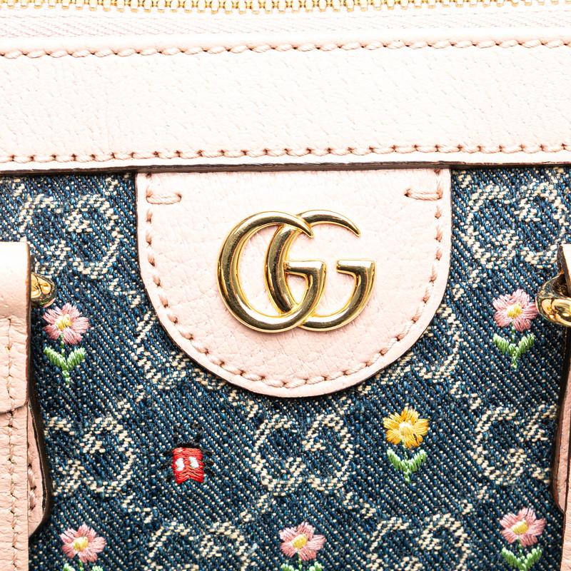 GUCCI（グッチ） オフィディア フラワー刺繍 ハンドバッグ ショルダー