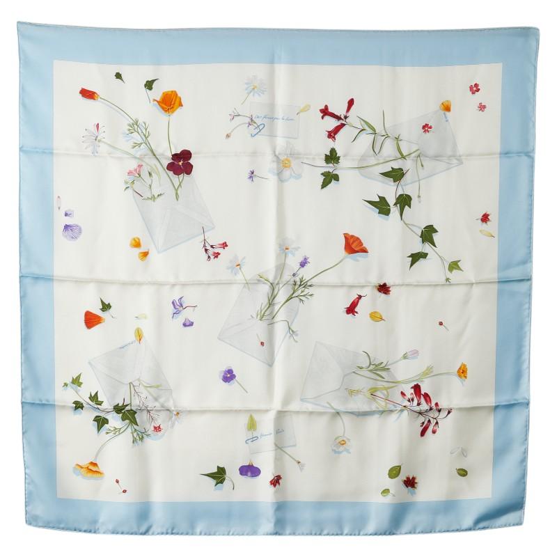 HERMES（エルメス） カレ90 Des fleurs pour le dire 花の手紙