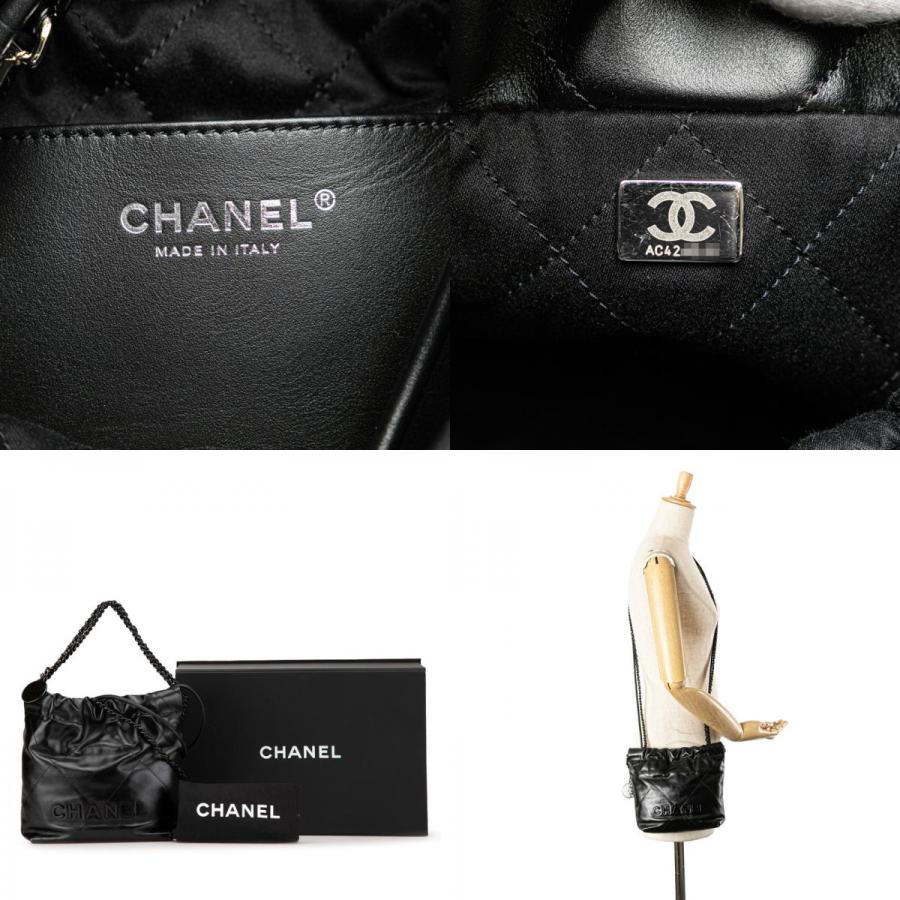 CHANEL シャネル シャネル22 ミニ ハンドバッグ チェーンショルダー  