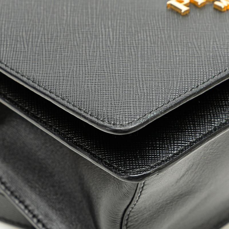 PRADA（プラダ） チェーン 斜め掛け ショルダーバッグ ブラック