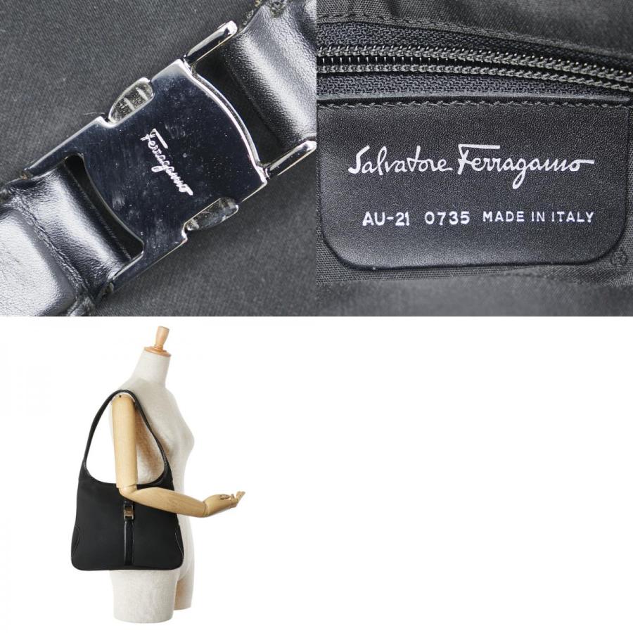 サルヴァトーレフェラガモ ワンショルダーバッグ AU-21 0735 ブラック