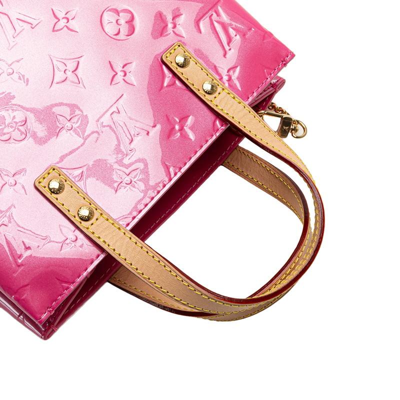 Louis Vuittonルイ・ヴィトンLV ヴェルニリードPM 濃いめピンク ルイヴィトンLOUIS VUITTONリードPMモノグラムヴェルニ ピンク