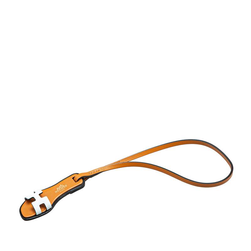 HERMES ブルー オランチャームナノ エルメス<br>オラン ナノ チャーム 