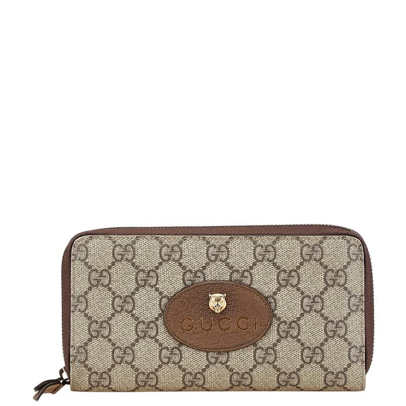 GUCCI（グッチ） GGスプリーム ネオビンテージ 長財布 ラウンド
