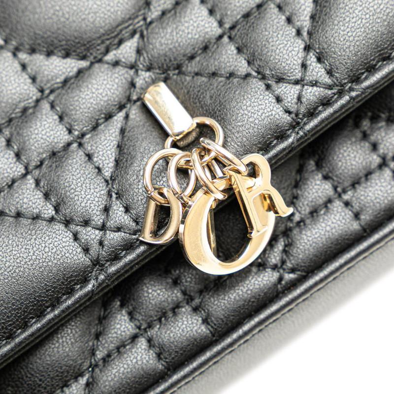 ディオール カナージュ マイディオール 斜め掛け チェーン ショルダーバッグ ラムスキン レディース Dior 【228-99056】 ディオール カナージュ マイディオール 斜め掛け チェーン ショルダー