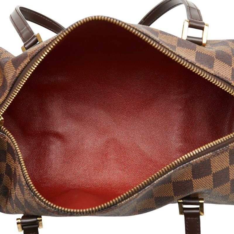 ルイ ヴィトン ダミエ パピヨン30 ハンドバッグ N51303 ブラウン PVC  