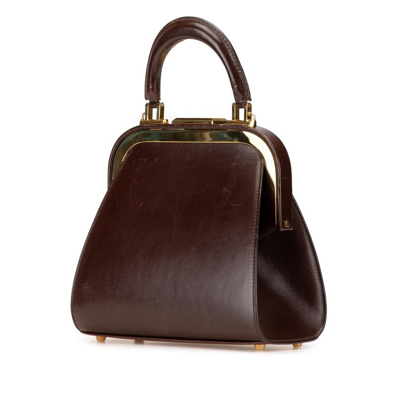ディオール がま口 ハンドバッグ ショルダーバッグ 2WAY サテン レディース Dior 【243-33907】 Dior - ディオール がま口 ハンドバッグ ショルダーバッグ 2WAY サテン