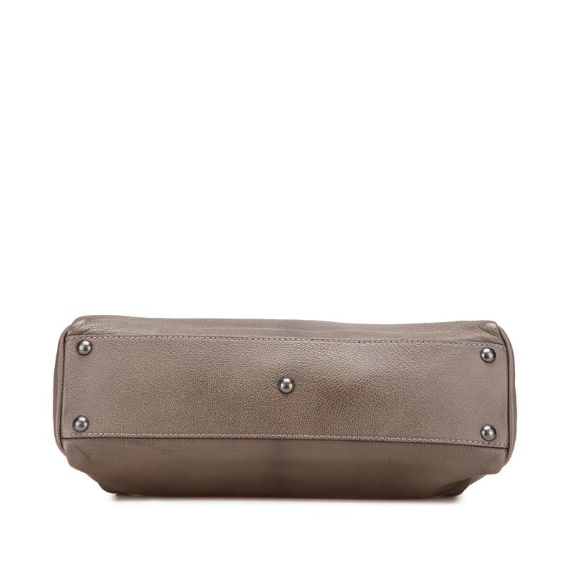 フェンディ ピーカブー ショルダーバッグ ハンドバッグ 2WAY 2454 8BN211 ブラウン レザー レディース FENDI 【中古】 FENDI（フェンディ） ピーカブー ショルダーバッグ ハンドバッグ 2WAY