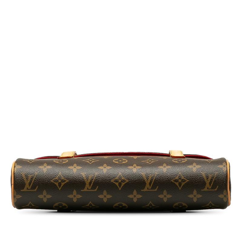 ルイ ヴィトン モノグラム ソナチネ ハンドバッグ M51902 ブラウン PVC  