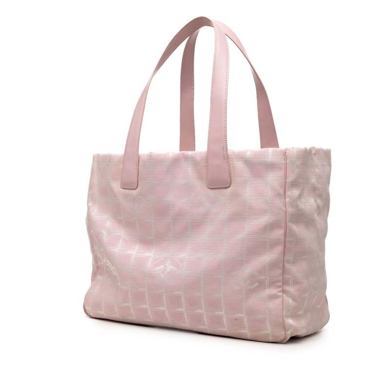 CHANEL シャネル トート ハンドバッグ ココマーク ピンク レディース CHANEL（シャネル） ココマーク トートバッグ ショルダーバッグ ピンク