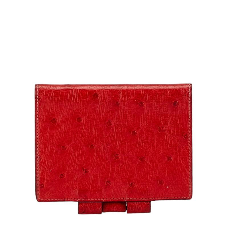 HERMES（エルメス） オーストリッチ アジェンダミニ 手帳カバー ブック 