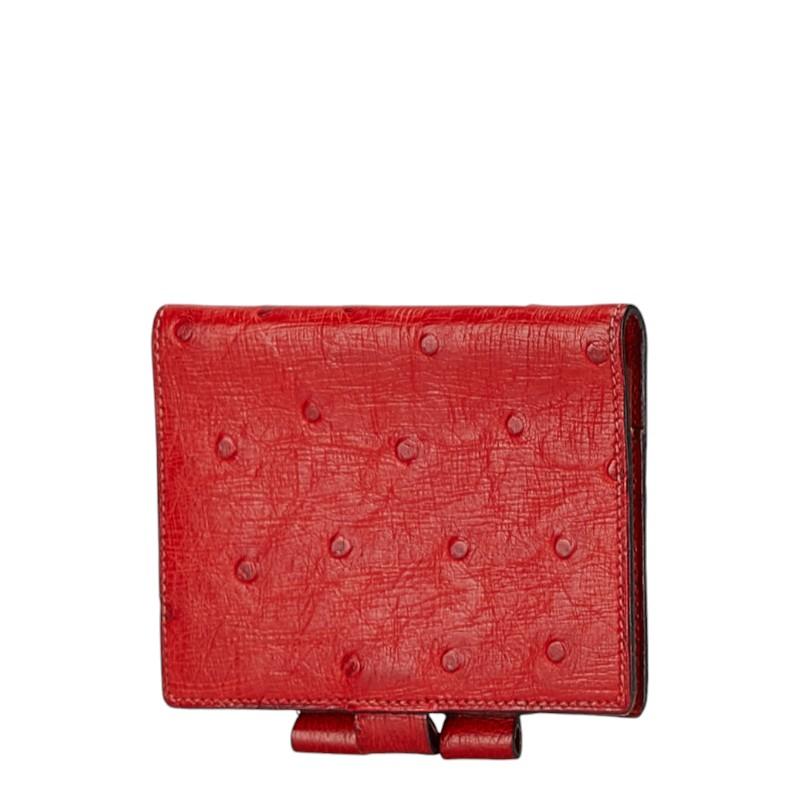 HERMES（エルメス） オーストリッチ アジェンダミニ 手帳カバー ブック 