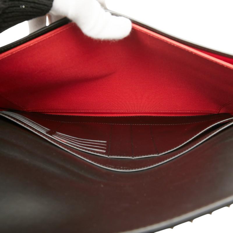 Christian Louboutin ルブタン ビジネスバッグ エナメル レザー