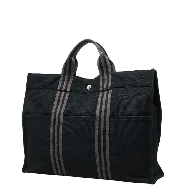 り*ん様 エルメスフールトゥトートバッグMM HERMES（エルメス） フールトゥMM トートバッグ ハンドバッグ ブラック