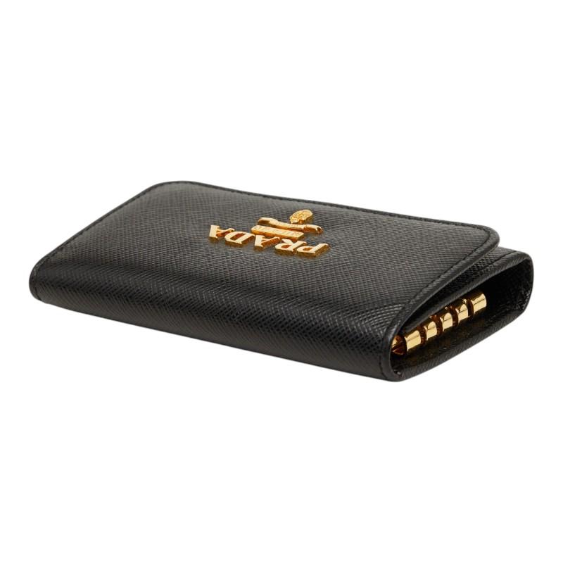 PRADA（プラダ） サフィアーノ 4連 キーケース 1PG004 ブラック NERO