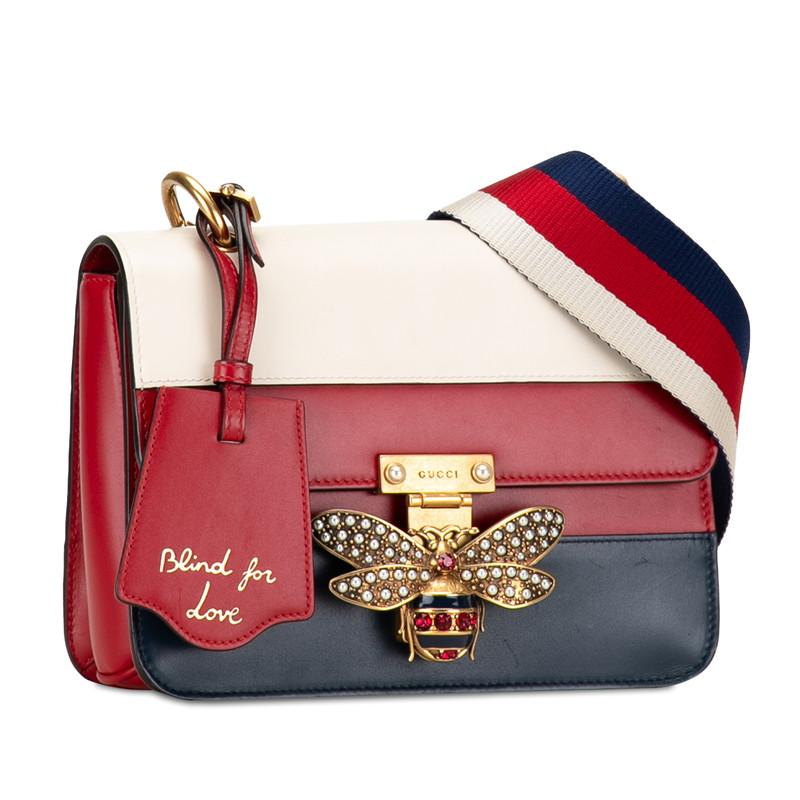 GUCCI グッチ クイーンマーガレット ビー ハチ 蜂 トリコロール GUCCI グッチ クイーンマーガレット ビー ハチ 蜂 トリコロール