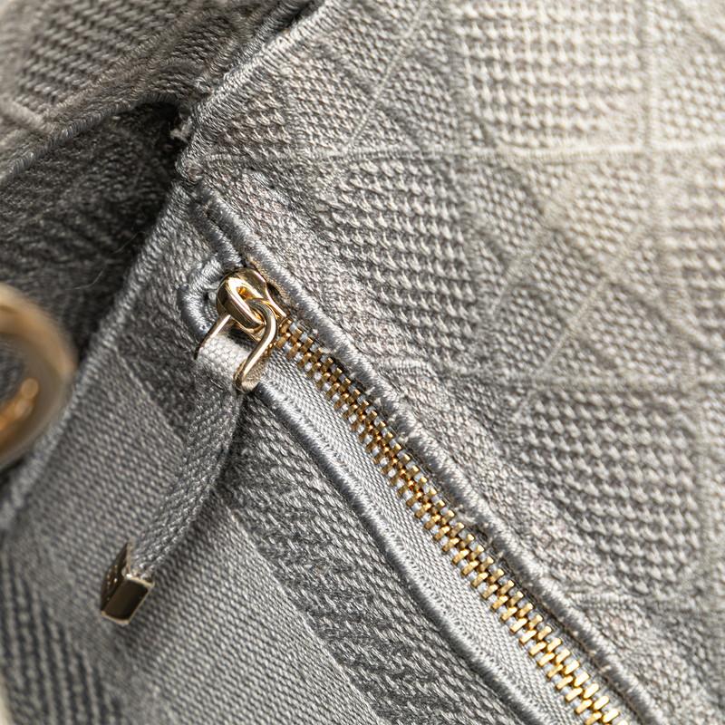 美品　DIOR  レディ　カナージュ　ディオリッシモ　2way　ハンドバッグ ディオール カナージュ ディオリッシモ レディディオール ハンドバッグ
