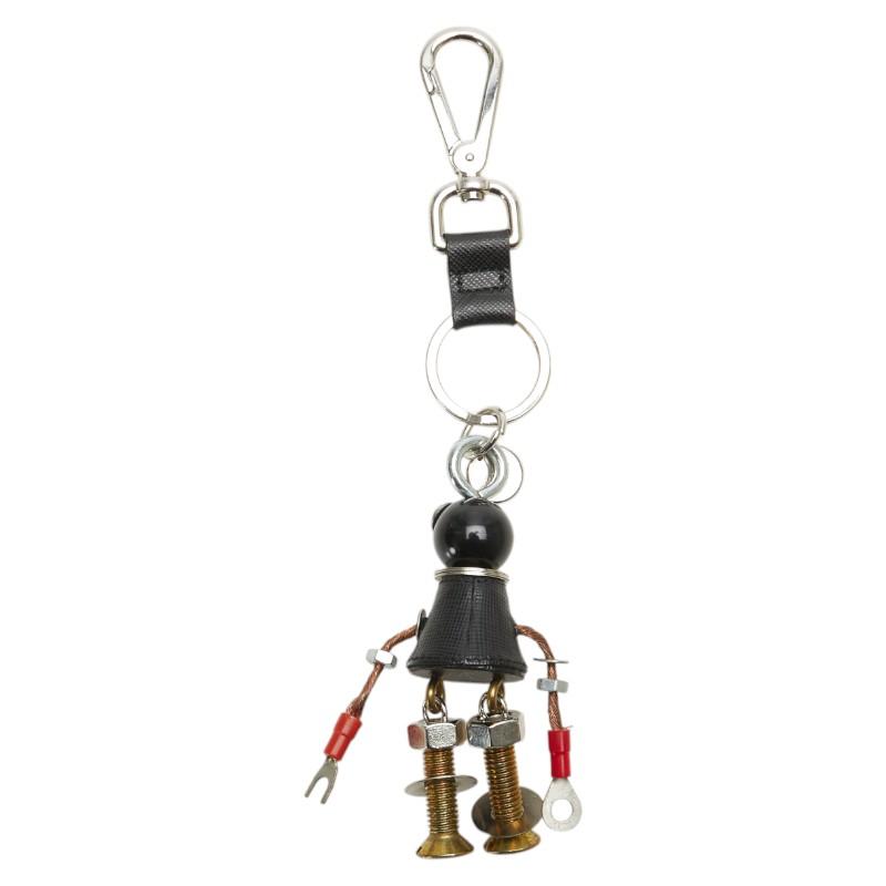 PRADA プラダ ロボット サフィアーノ チャーム キーホルダー