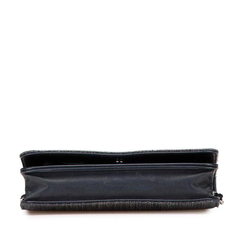 シャネル デニム ドーヴィル チェーン ウォレット A80795 CHANEL シャネル ドーヴィル チェーンウォレット A80795