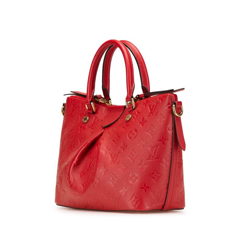 ルイヴィトン マザリーヌPM モノグラムアンプラント ショルダーバッグ モノグラムアンプラント M50638 レッド レディース LOUIS VUITTON  中古 ルイヴィトンアンプラント マザリーヌ PM 14145 スリーズ レディース