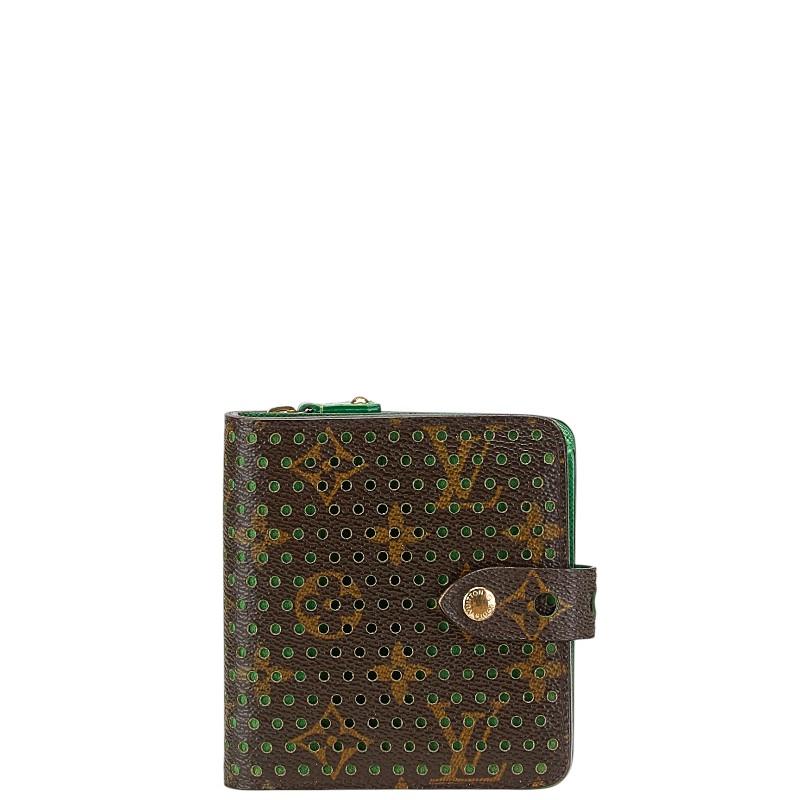 LOUIS VUITTON ルイ ヴィトン モノグラム ペルフォ 二つ折り財布 