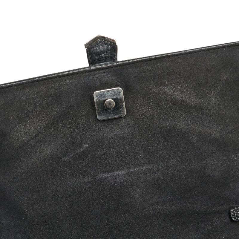 フェンディ カーリト スタッズ ショルダーバッグ ブラック レザー レディース FENDI 【中古】_6