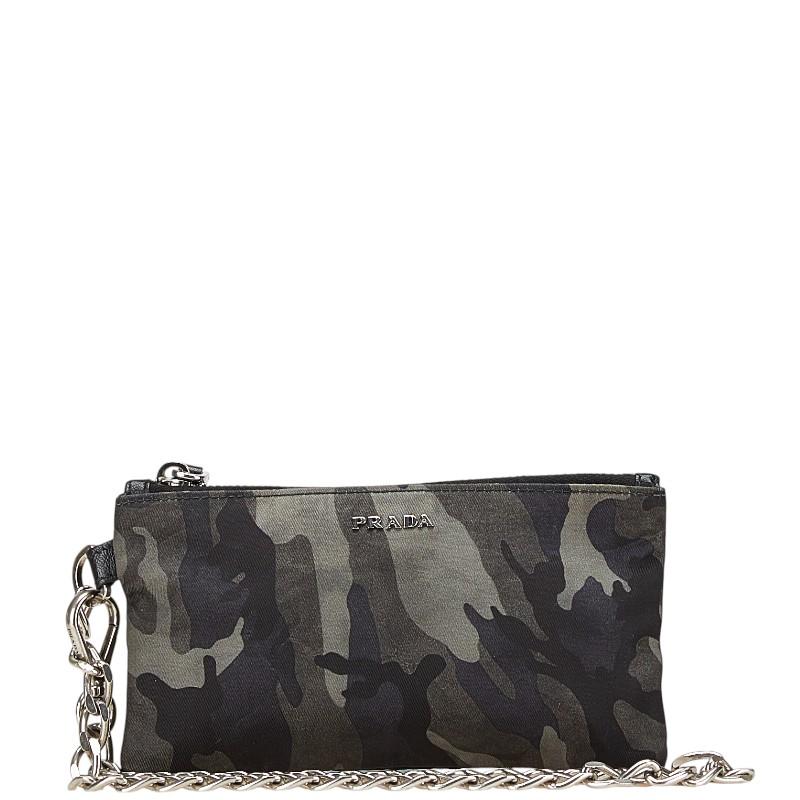 PRADA カモフラージュ コインケース 迷彩 PRADA プラダ カモフラージュ 迷彩 ポーチ コインケース