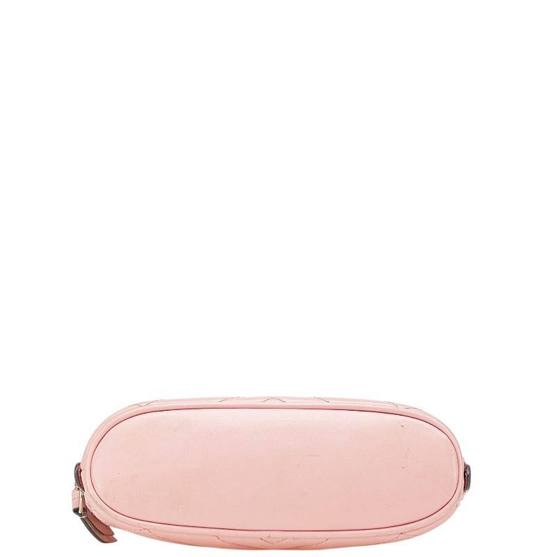 GUCCI（グッチ） GGマーモント ポーチ 625544 ピンク レザー