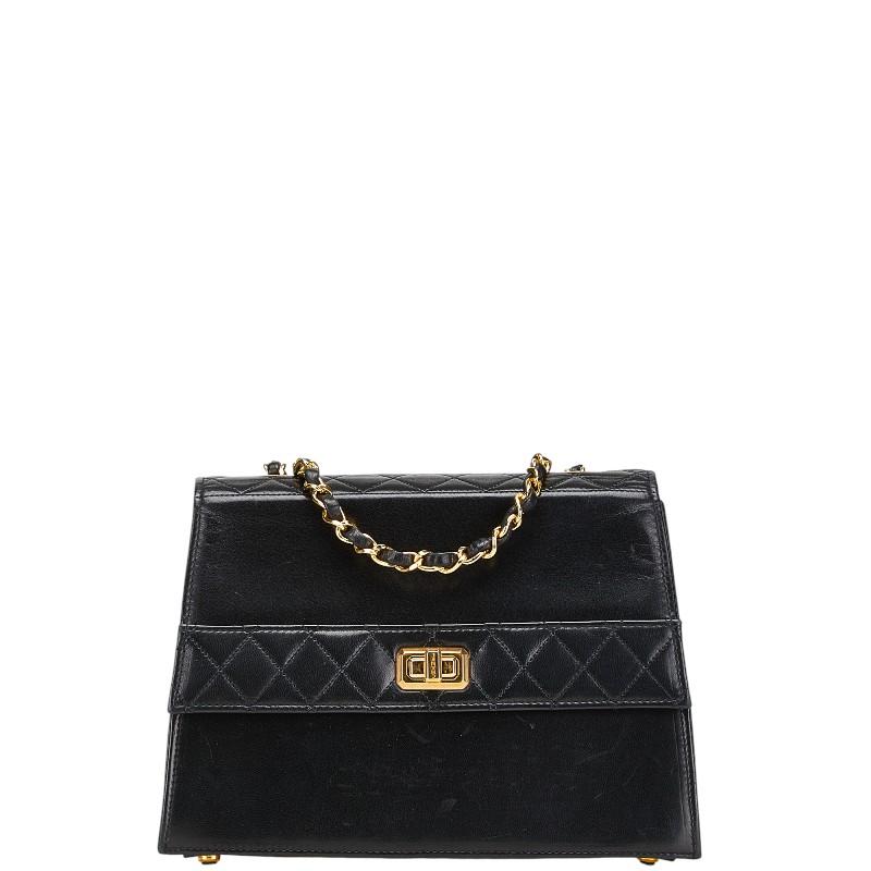 【ランクB】CHANEL マトラッセ チェーンショルダーバッグ 台形シルエット CHANEL（シャネル） マトラッセ 台形 斜め掛け チェーン ショルダー