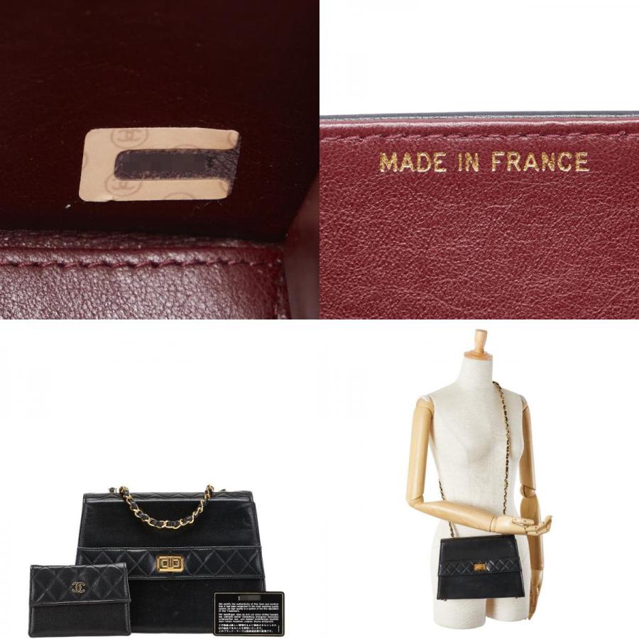 CHANEL（シャネル） マトラッセ 台形 斜め掛け チェーン ショルダー