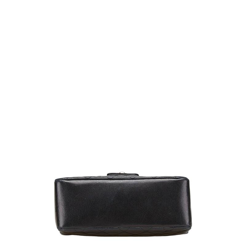 シャネル マトラッセ ココマーク ハンドバッグ ブラック ラムスキン レディース CHANEL 【中古】_2