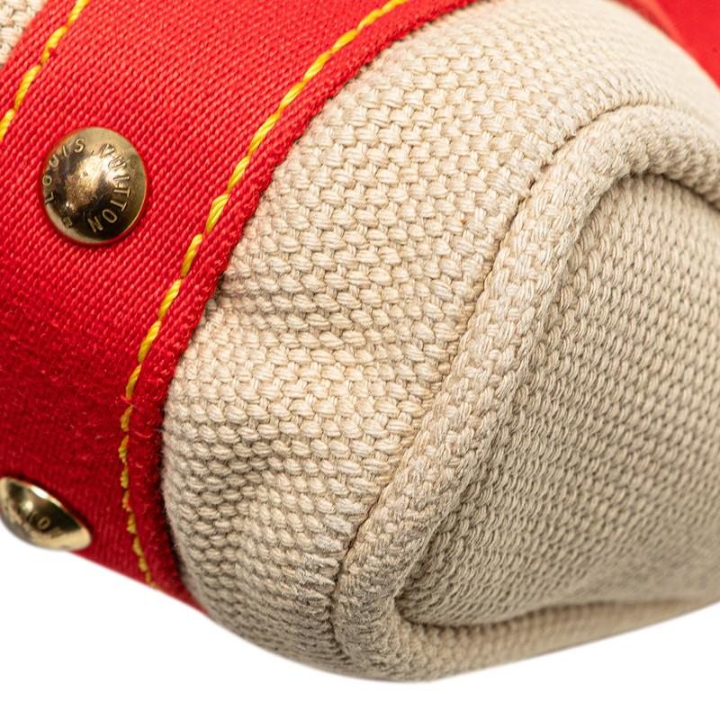 ルイ ヴィトン アンティグア カバPM ハンドバッグ M40038 ベージュ