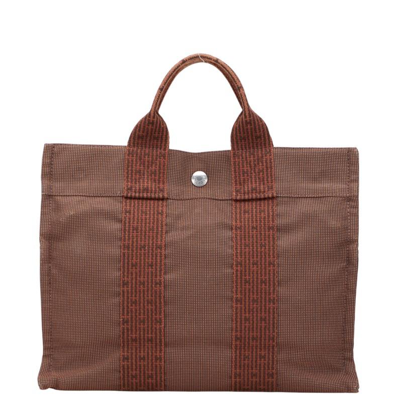 HERMES エルメス エールラインPM トートバッグ ブラウン ハンドバッグ HERMES（エルメス） エールライン トートPM ハンドバッグ トートバッグ