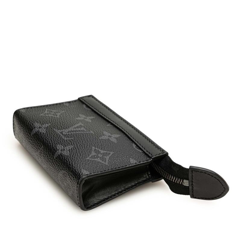 極美品 ルイヴィトン モノグラム エクリプス ポシェット クレ ケース LOUIS VUITTON（ルイ・ヴィトン） ルイ ヴィトン モノグラム