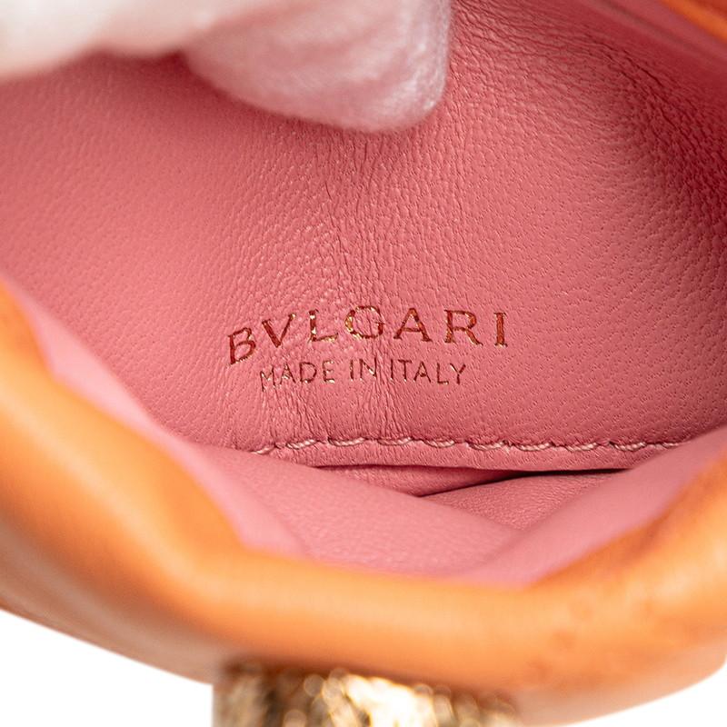 BVLGARI（ブルガリ） セルペンティ カボション フォンケース 斜め掛け 