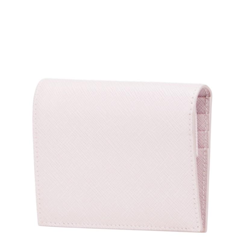 愛*子様 PRADA MILANO 二つ折り財布 ピンク プラダ PRADA 財布 （ピンク） -waja bazar - 海外ファッション