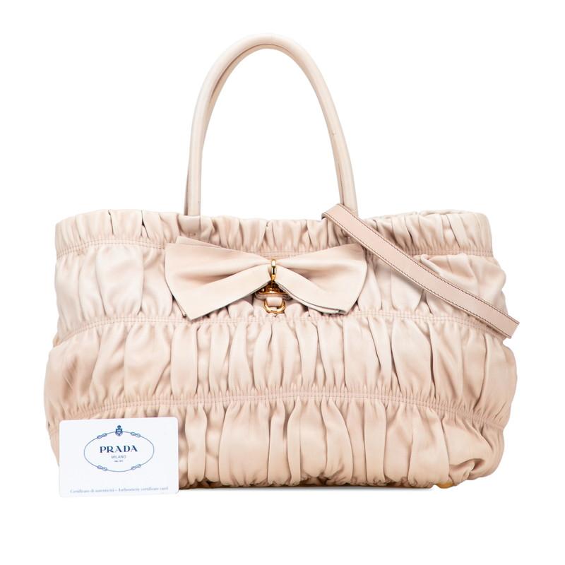 PRADA（プラダ） リボン トートバッグ ショルダーバッグ 2WAY BN1932
