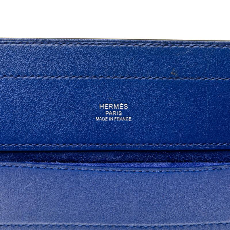 エルメス HERMES アリーヌ ミニ ショルダーバッグ バッグ レザー ヴォースイフト ヴォースイフト レディース ブルー系 ブルーデュノール 【中古】 エルメスサックアリーヌ ミニ オレンジ レディース ヴォースイフト