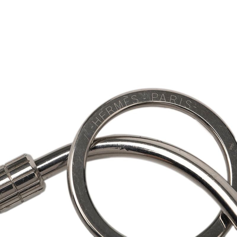 HERMES エルメス キーリング ホース シュバル キーホルダー シルバー HERMES（エルメス） シュバル ホース 馬 モチーフ キーリング