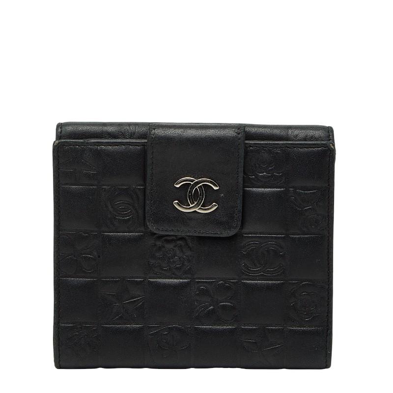 月*様 【良品】CHANEL（シャネル）アイコンシリーズ 二つ折り財布 月
