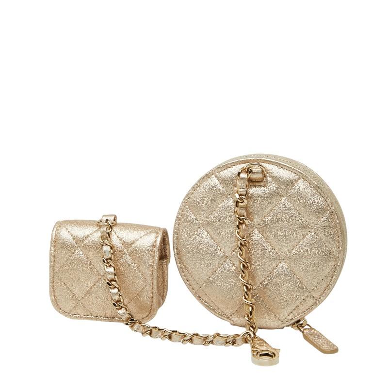 CHANEL（シャネル） ココマーク マトラッセ コインケース AirPods