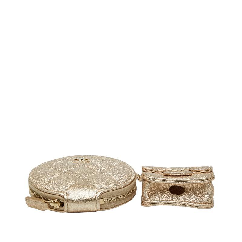 CHANEL（シャネル） ココマーク マトラッセ コインケース AirPods