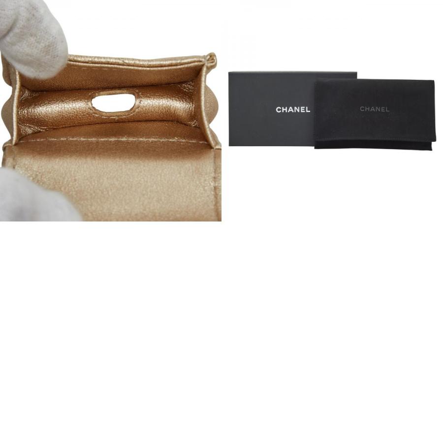 CHANEL（シャネル） ココマーク マトラッセ コインケース AirPods