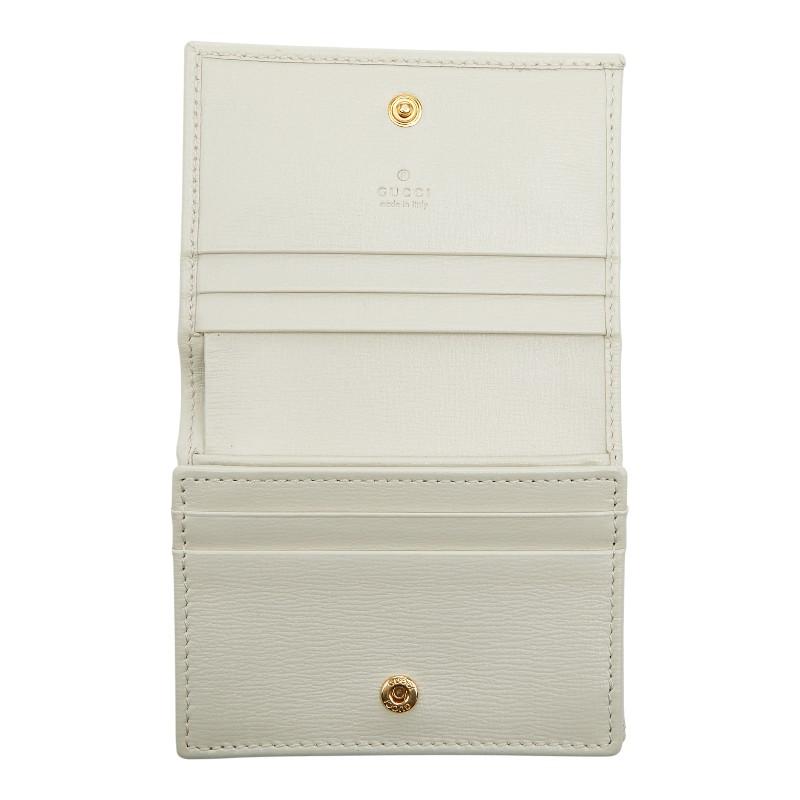 美品 グッチ GGスプリーム ホースビット 1955 二つ折り財布 コンパクトウォレット 621887 PVC レディース GUCCI 【234-53402】 GUCCI（グッチ） GGスプリーム ホースビット 1955 二つ折り財布