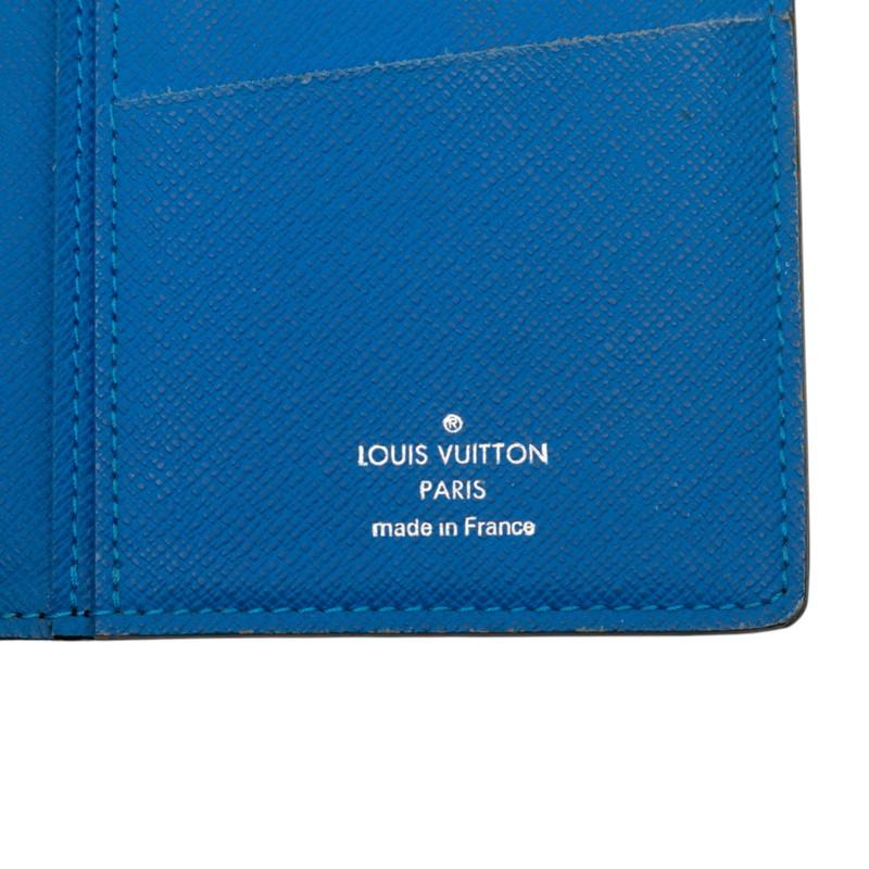 極美品IC内蔵✨ルイヴィトン タイガ ポルトフォイユブラザ 長財布 ネイビー×赤 LOUIS VUITTON（ルイ・ヴィトン） ルイ ヴィトン タイガ